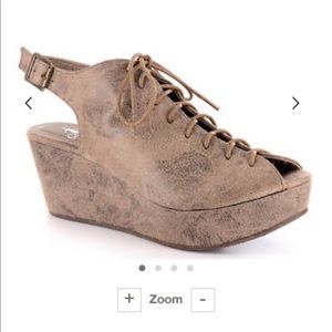Corky’s lace up wedges! Size 9! Super comfy!!!